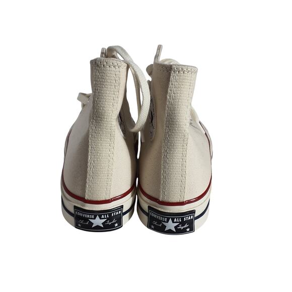 Converse Classic Parchment All Star '70s High Size W 5.5 Top Sneakers - Picture 4 of 6